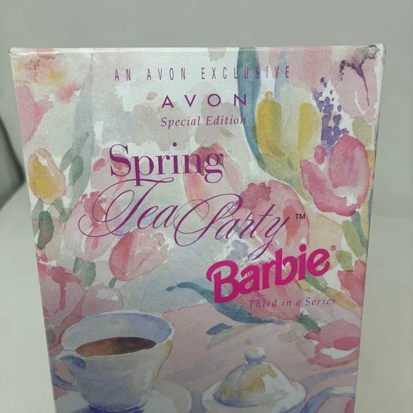 Avon Spring Tea Party Barbie 1997 Special Edition brand new - Picture 2 of 16